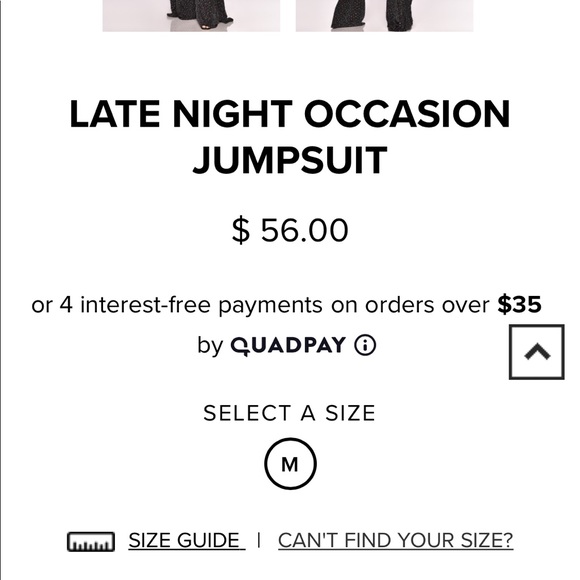 LATE NIGHT OCCASION JUMPSUIT - Picture 3 of 3